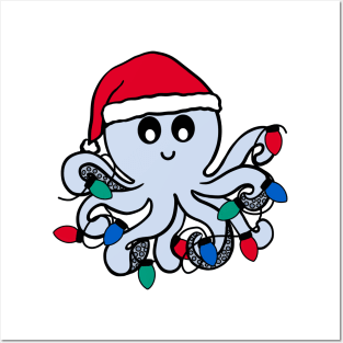 Christmas Sea Creature Posters and Art